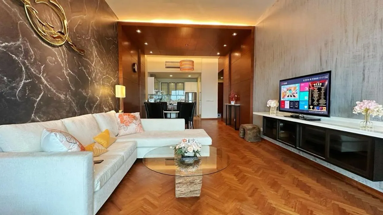 6Th Straits Quay Seafront 2 Bedrooms Seaview Suite - Rare Marina & Seaview Tanjung Tokong Apartment
