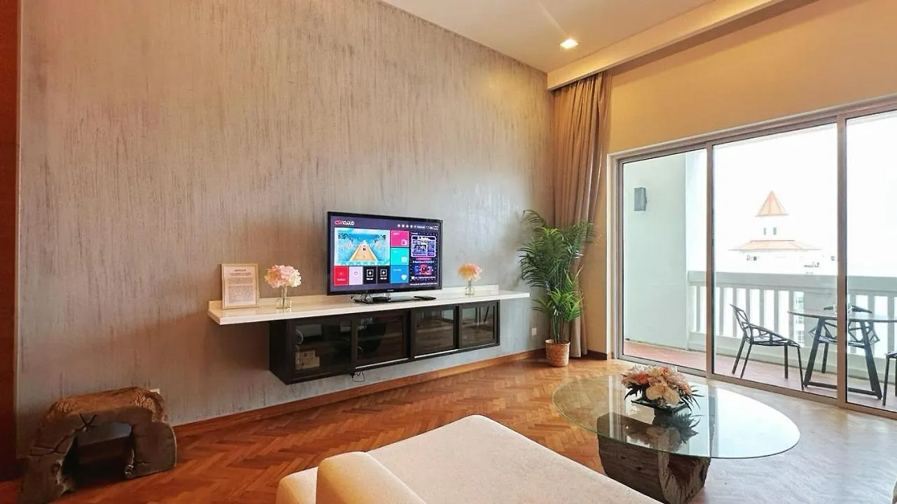 6Th Straits Quay Seafront 2 Bedrooms Seaview Suite - Rare Marina & Seaview Tanjung Tokong Apartment