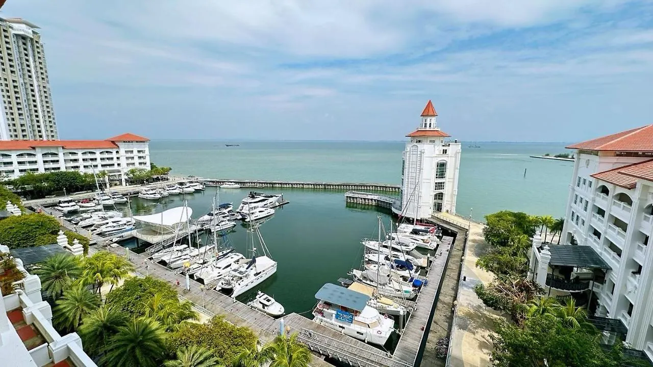 6Th Straits Quay Seafront 2 Bedrooms Seaview Suite - Rare Marina & Seaview Tanjung Tokong 0*,