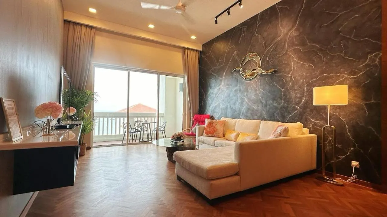 6Th Straits Quay Seafront 2 Bedrooms Seaview Suite - Rare Marina & Seaview Tanjung Tokong