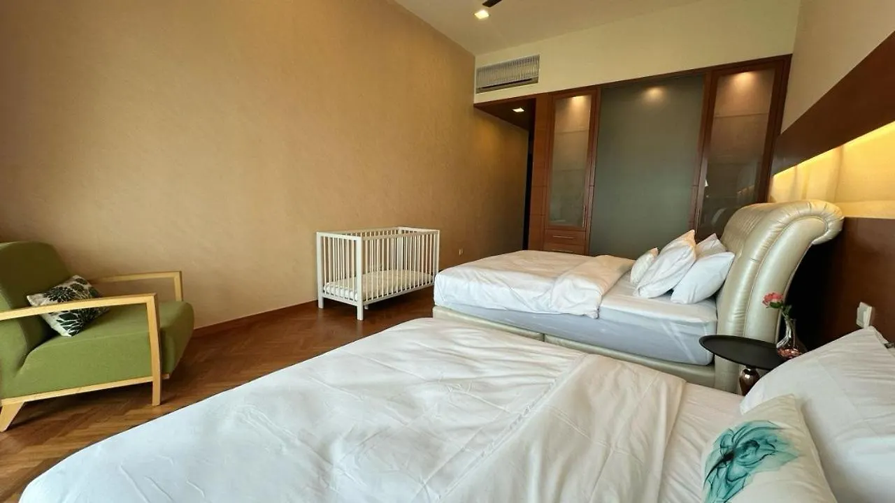 6Th Straits Quay Seafront 2 Bedrooms Seaview Suite - Rare Marina & Seaview Tanjung Tokong Appartamento